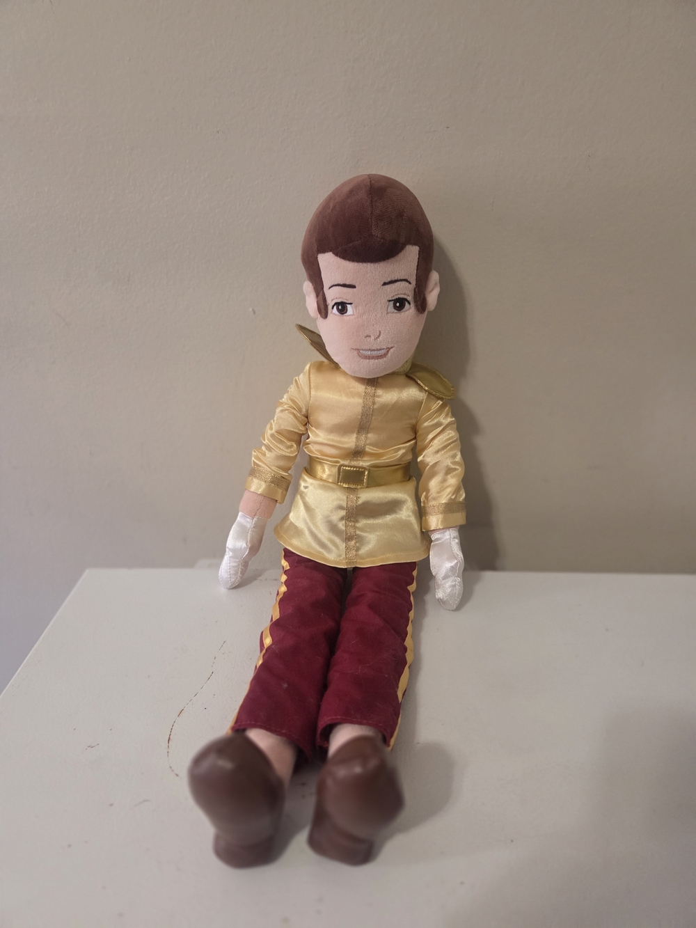 Disney Store Prince Charming plush Toy 21in